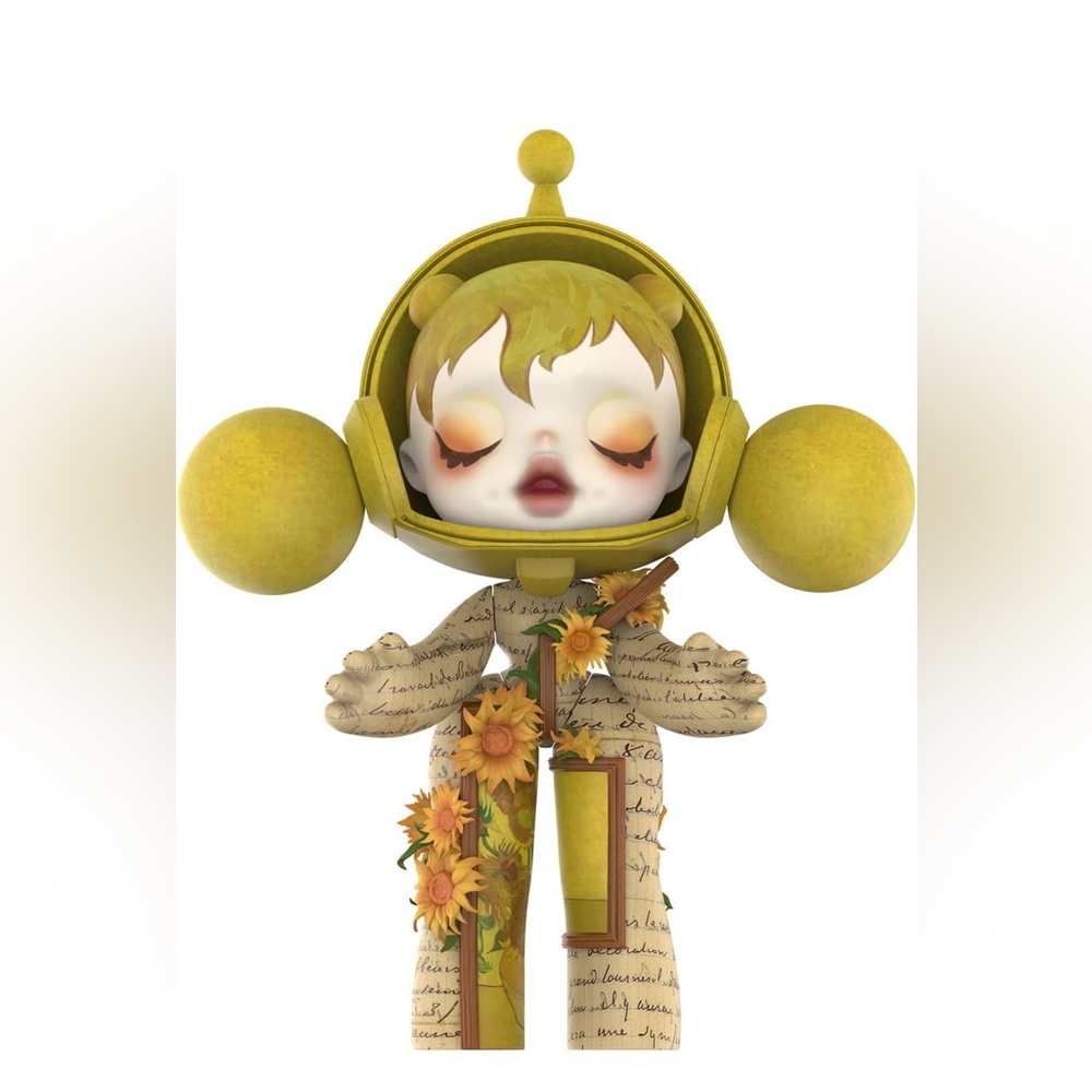 Skullpanda Van Gogh Museum Sunflowers 400% SEALED